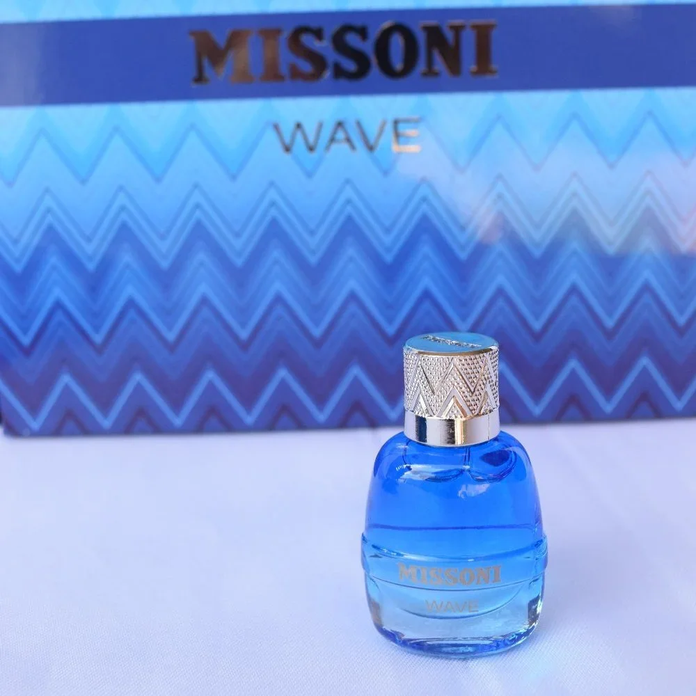 Missoni Wave EDT Gift Set-Mini 5ml&Shower Gel &After Shave 2x25ml-3pc-BOXED-NEW